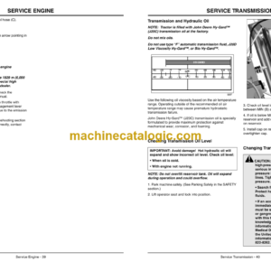 John Deere Z910A, Z920A, Z925A, Z930A, Z950A, Z960A, Z970A ZTrak Pro Series Operator’s Manual (OMTCU27228E)