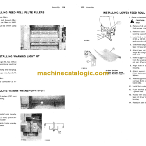 John Deere TR36, TR48, and TR60 Hydraulic Trencher for Skid Steers Operator’s Manual (OMKV16794)