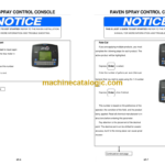 Hagie MODEL STS 14 HI-TRACTOR Operator's Manual (TMFA104219)