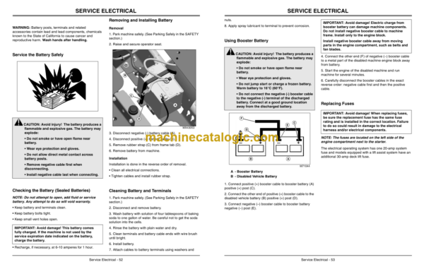 John Deere Z910A, Z920A, Z925A, Z930A, Z950A, Z960A, Z970A ZTrak Pro Series Operator's Manual (OMTCU27228E)