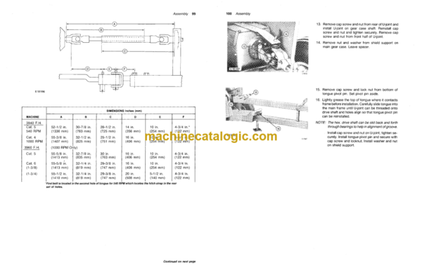 John Deere TR36, TR48, and TR60 Hydraulic Trencher for 240, 250, 260, 270 and 4475, 5575, 6675, 7775, 8875 Skid Steers Operator's Manual (OMKV16794)