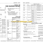 John Deere 7000 Drawn and Conservation and 7100 Folding and Integral Max-Emerge Planters Technical Manual (TM1154)