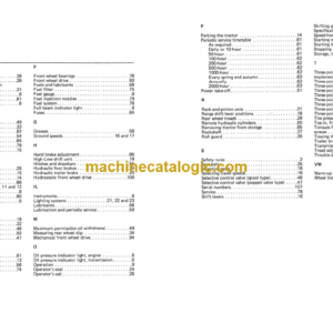 John Deere 1830, 2030 and 2130 Tractors Operator’s Manual (OML31484)