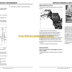 John Deere WG32A, WG36A, WG48A Commercial Walk Behind Mower Operator’s Manual (OMTCU29068)