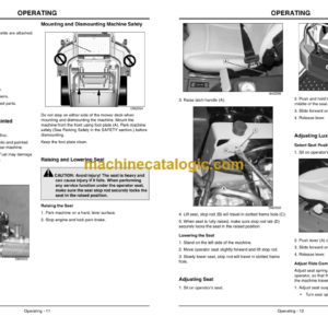 John Deere 997 Mid-Mount Z-Trak Operator’s Manual (OMDMU211931)