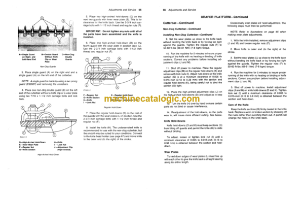 John Deere 2280 Hydrostatic-Drive Windrower Operator's Manual (OME62291)