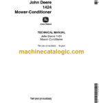 John Deere 1424 Mower-Conditioner Technical Manual (TM1264)