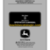 John Deere 240 250 Skid Steer Operator's Manual (OMKV18668)