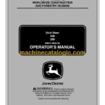 John Deere 240 250 Skid Steer Operator's Manual (OMKV18668)