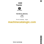John Deere 4430 Tractor Technical Manual (TM1057)
