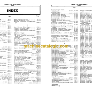 John Deere 720 Series Diesel Tractor Service Manual (SM2020)