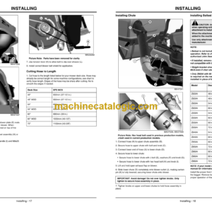 Dump From Seat 14 Bushel Blower and Rear Hopper Operator’s Manual (OMTCU29193)