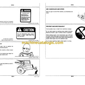 John Deere 862B Scraper Operator’s Manual (OMT103982)