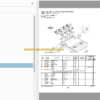 Hitachi ZX120-7 ZX130K-7 Hydraulic Excavator Parts Catalog & Engine Parts Catalog & Equipment Components Parts Catalog - Image 2