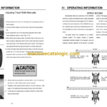 Hagie MODEL STS 10 HI-TRACTOR Operator's Manual (TMFA100419)