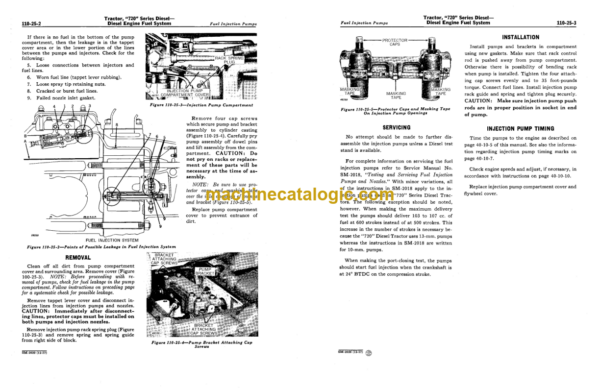 John Deere 720 Series Diesel Tractor Service Manual (SM2020)