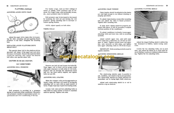 John Deere 880 HYDROSTATIC-DRIVE WINDROWER Operator's Manual (OME45767)