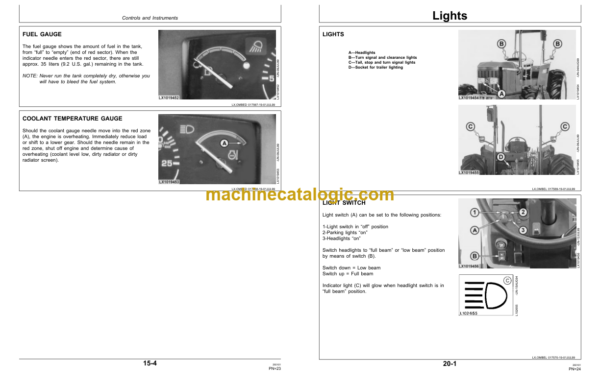 John Deere 6205 and 6505 Tractors Operator's Manual (OMAL119243)