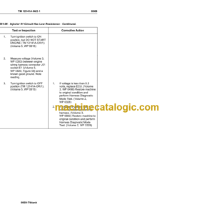 John Deere 250GR Hydraulic Excavator Technical Manual VOL 1 OF 5 (TM1214A-IN2-1)