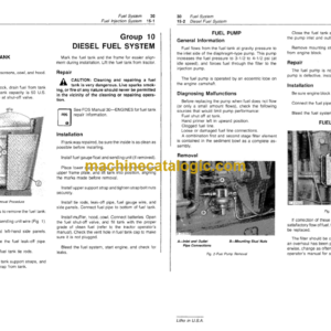 John Deere 4620 Tractor Technical Manual (TM1030)