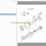 Hitachi EX60LCK-3 Excavator Parts Catalog & Equipment Components Parts Catalog