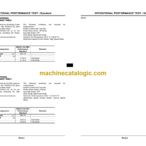 Hitachi ZX240LC-3G Land Mine Remover (BM307-V24) Service Manual