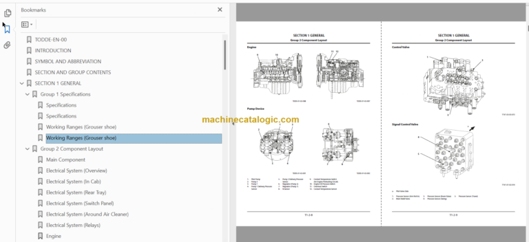 Hitachi ZX330-5G ZX330LC-5G ZX350H-5G ZX350LCH-5G ZX350K-5G ZX350LCK-5G Hydraulic Excavator Technical and Workshop Manual