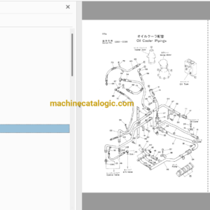 Hitachi UH025-7 UH033 Hydraulic Excavator Parts Catalog & Equipment Components Parts Catalog