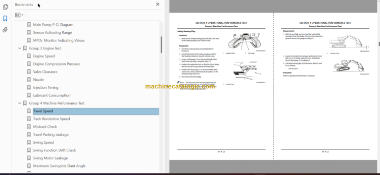 Hitachi ZX330-5G ZX330LC-5G ZX350H-5G ZX350LCH-5G ZX350K-5G ZX350LCK-5G Hydraulic Excavator Technical and Workshop Manual
