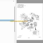 Hitachi ZX125W-6 Wheeled Excavator Parts Catalog & Engine Parts Catalog & Equipment Components Parts Catalog