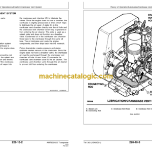 John Deere AMT600 AMT622 and AMT626 All Material Transporters Technical Manual (TM1363)