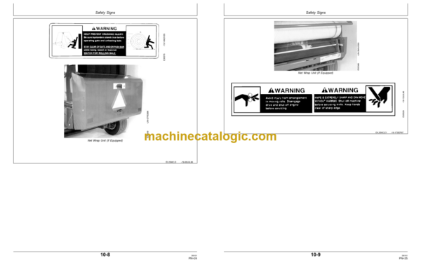 John Deere 466 and 566 Round Balers Operator's Manual (OME92593)