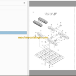Hitachi EX60LCK-3 Excavator Parts Catalog & Equipment Components Parts Catalog