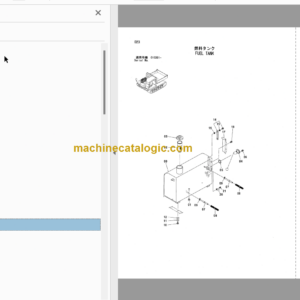 Hitachi EG40R-C Rubber Crawler Carrier Parts Catalog & Equipment Components Parts Catalog