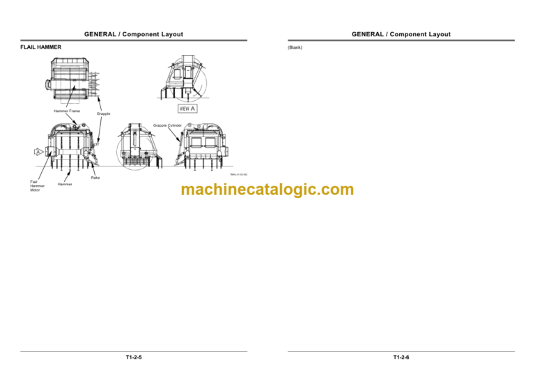Hitachi ZX240LC-3G Land Mine Remover (BM307-V24) Service Manual