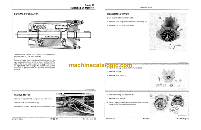 John Deere 1424 Mower-Conditioner Technical Manual (TM1264)