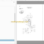 Hitachi EG40R-C Rubber Crawler Carrier Parts Catalog & Equipment Components Parts Catalog