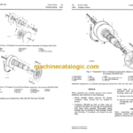 John Deere 360, 330, 430, 530, 630, 730 Combines Technical Manual (TM4222)