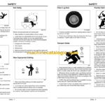 John Deere 240 250 Skid Steer Operator's Manual (OMKV18668)