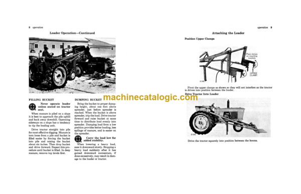 John Deere 45 Series 1 Hydraulic Farm Loader Operator's Manual (OMC12410)