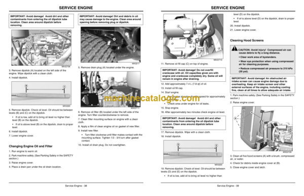 John Deere 1600 Turbo Wide Area Mower Operator's Manual (OMTCU27188)