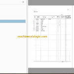 Hitachi EX60LCK-3 Excavator Parts Catalog & Equipment Components Parts Catalog
