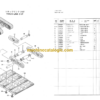 Hitachi EX100-3C Excavator Parts Catalog