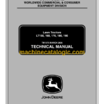 John Deere LT150, 160, 170, 180, 190 Lawn Tractors Technical Manual (TM1975)