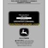 John Deere 1600 Turbo Wide Area Mower Operator's Manual (OMTCU21010)