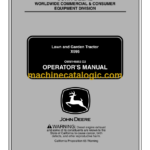 John Deere X595 Lawn and Garden Tractor Operator's Manual (OMM146853D2)