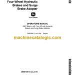John Deere 1065 Wagon with Four-Wheel Hydraulic Brakes and Surge Brake Adapter Operator's Manual (OMW18610)