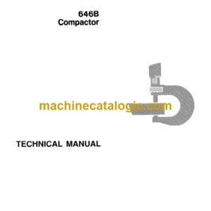 John Deere 646B Compactor Technical Manual (TM1116)