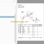 Hitachi ZAXIS75UR-5B Hydraulic Excavator Parts Catalog & Equipment Components Parts Catalog