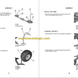 John Deere TD1010E Tedder Operator’s Manual (TNOMUS00TDF)